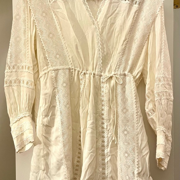 IRO Cream Midi Dress - Picture 1 of 5